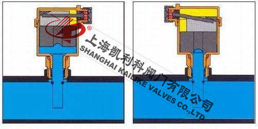 AVAX自動排氣閥工作原理圖